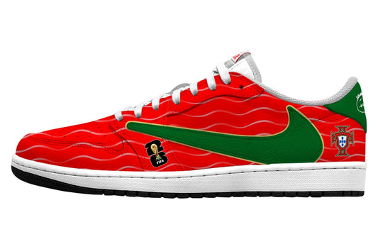 World Cup 2026 Portugal V.1 Custom TS Low Sneakers
