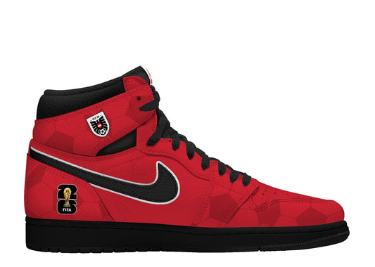 World Cup 2026 Austria V.1 Custom TS High Sneakers