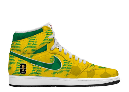 World Cup 2026 Brazil V.1 Custom TS High Sneakers