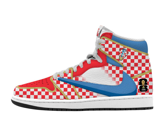 World Cup 2026 Croatia V.1 Custom TS High Sneakers