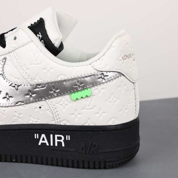 Louis Vuitton x Nike Air Force 1 Low White and Black