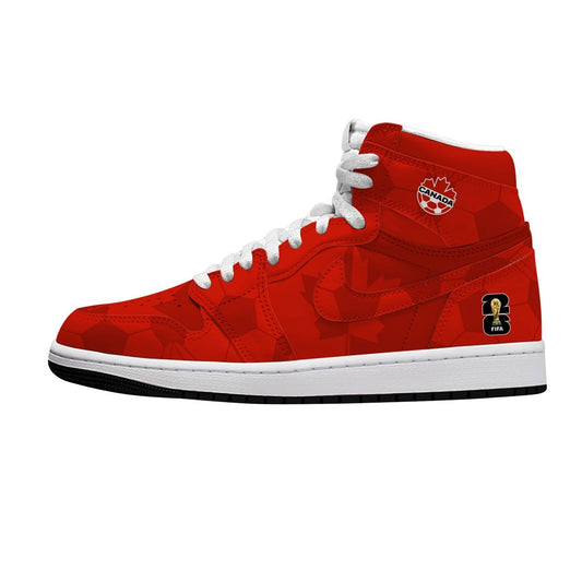 World Cup 2026 Canada V.1 Custom High-Top Sneakers