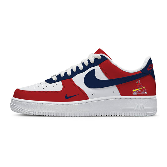 St. Louis Baseball Custom Air-Style Sneakers