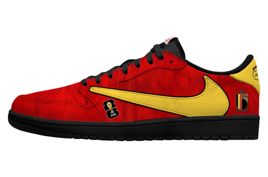 World Cup 2026 Belgium V.1 Custom TS Low Sneakers