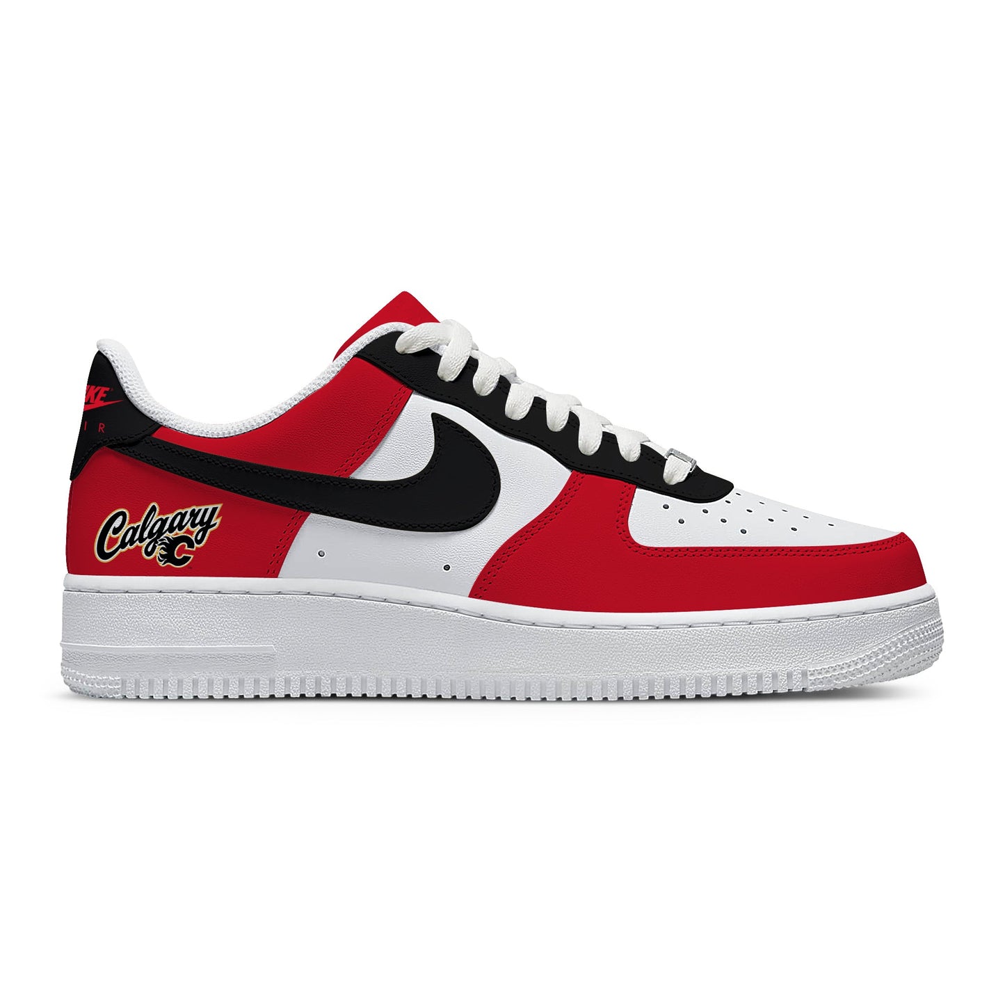 Calgary Hockey V.1 Custom Air-Style Sneakers