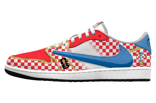 World Cup 2026 Croatia V.1 Custom TS Low Sneakers