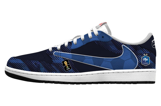 World Cup 2026 France V.1 Custom TS Low Sneakers