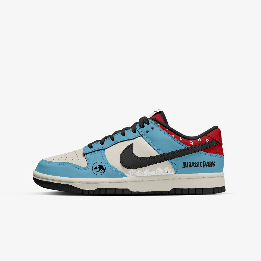 NIKE AIR FORCE CUSTOM PAINT JURASSIC PARK DR. ALAN GRAND