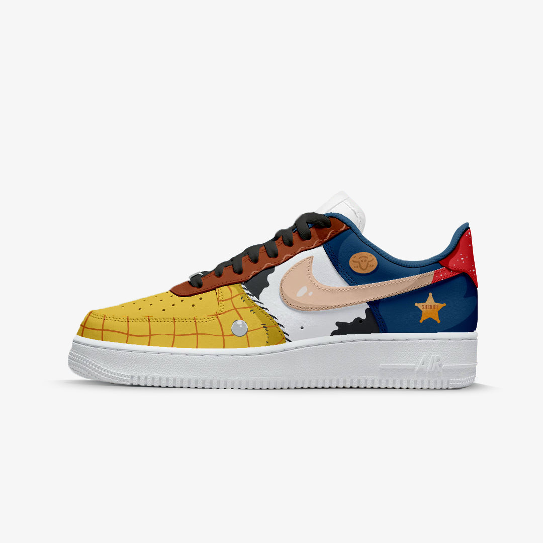 NIKE TOY STORY CUSTOM PAINT WOODY