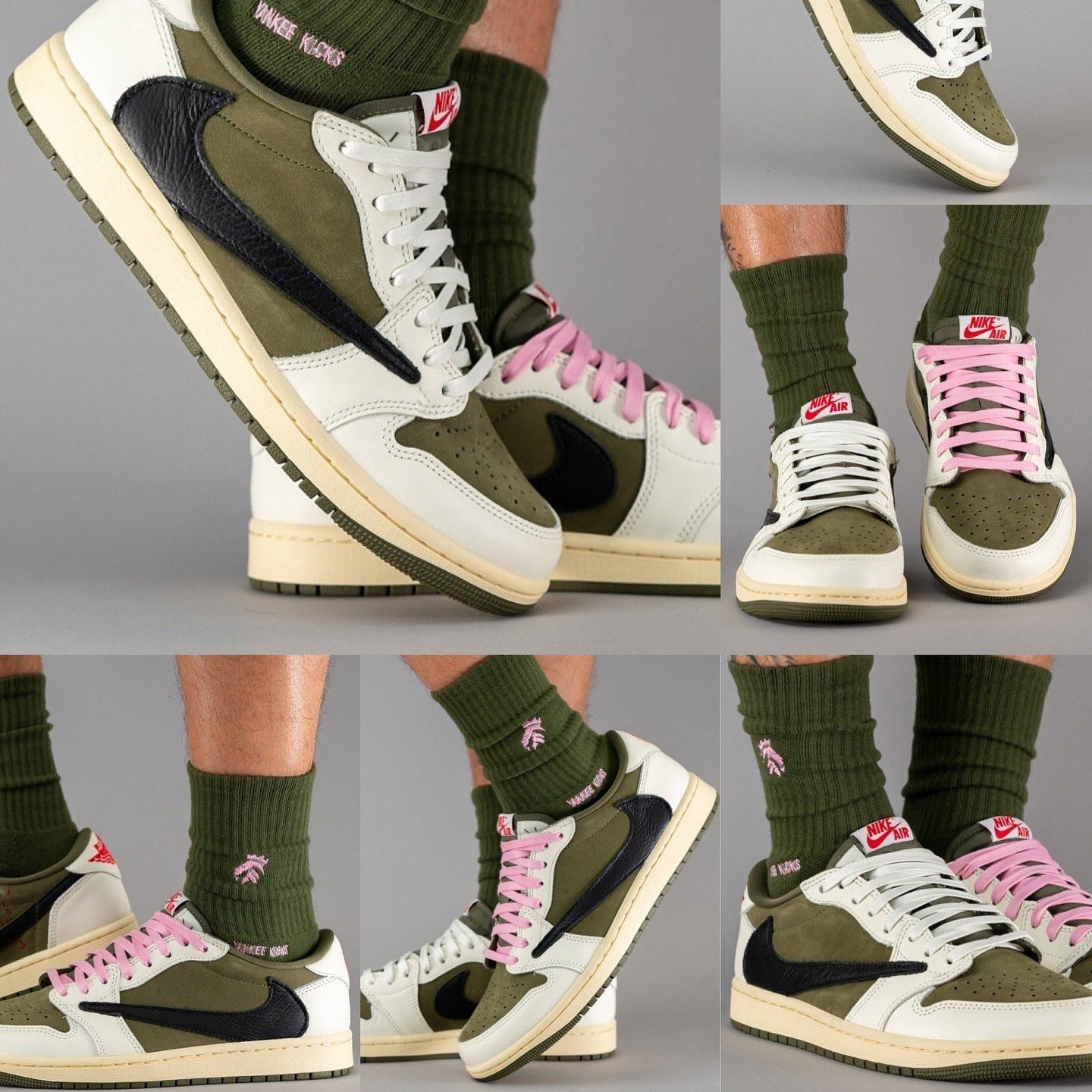 Air Jordan x Travis Scott 1 Low OG “Medium Olive”