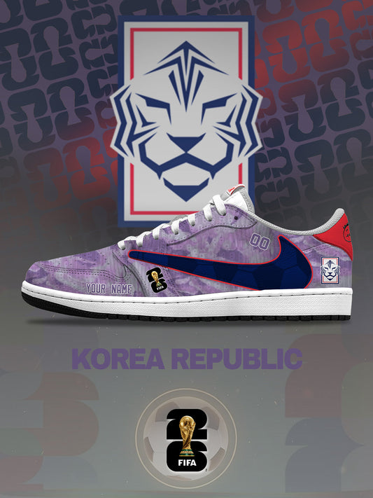 World Cup 2026 Korea Republic V.1 Custom TS Low Sneakers