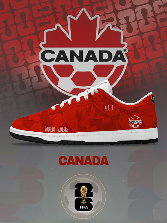 World Cup 2026 Canada V.1 Custom SB-Style Sneakers