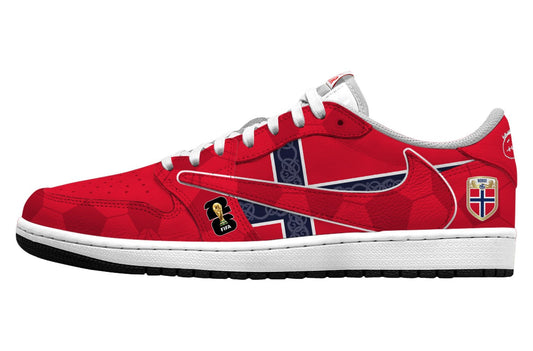 World Cup 2026 Norway V.1 Custom TS Low Sneakers