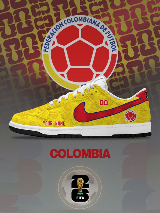 World Cup 2026 Colombia V.1 Custom SB-Style Sneakers