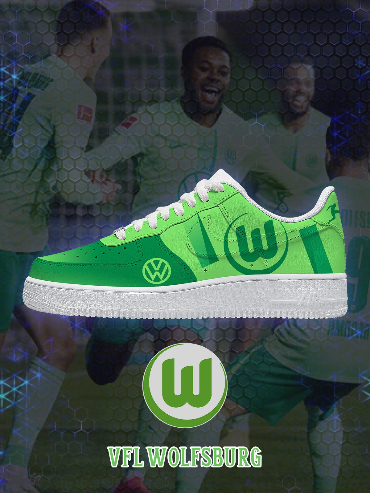 Wolfsburg V.1 Custom Air-Style Sneakers