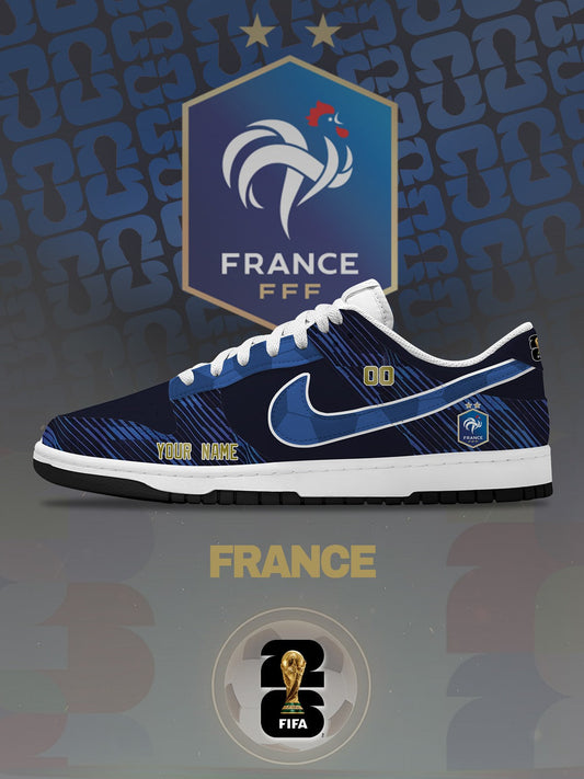 World Cup 2026 France V.1 Custom SB-Style Sneakers