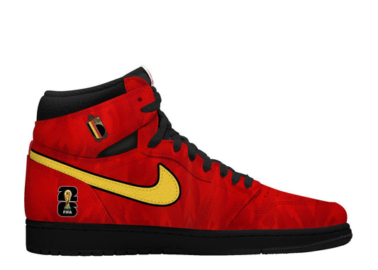 World Cup 2026 Belgium V.1 Custom TS High Sneakers