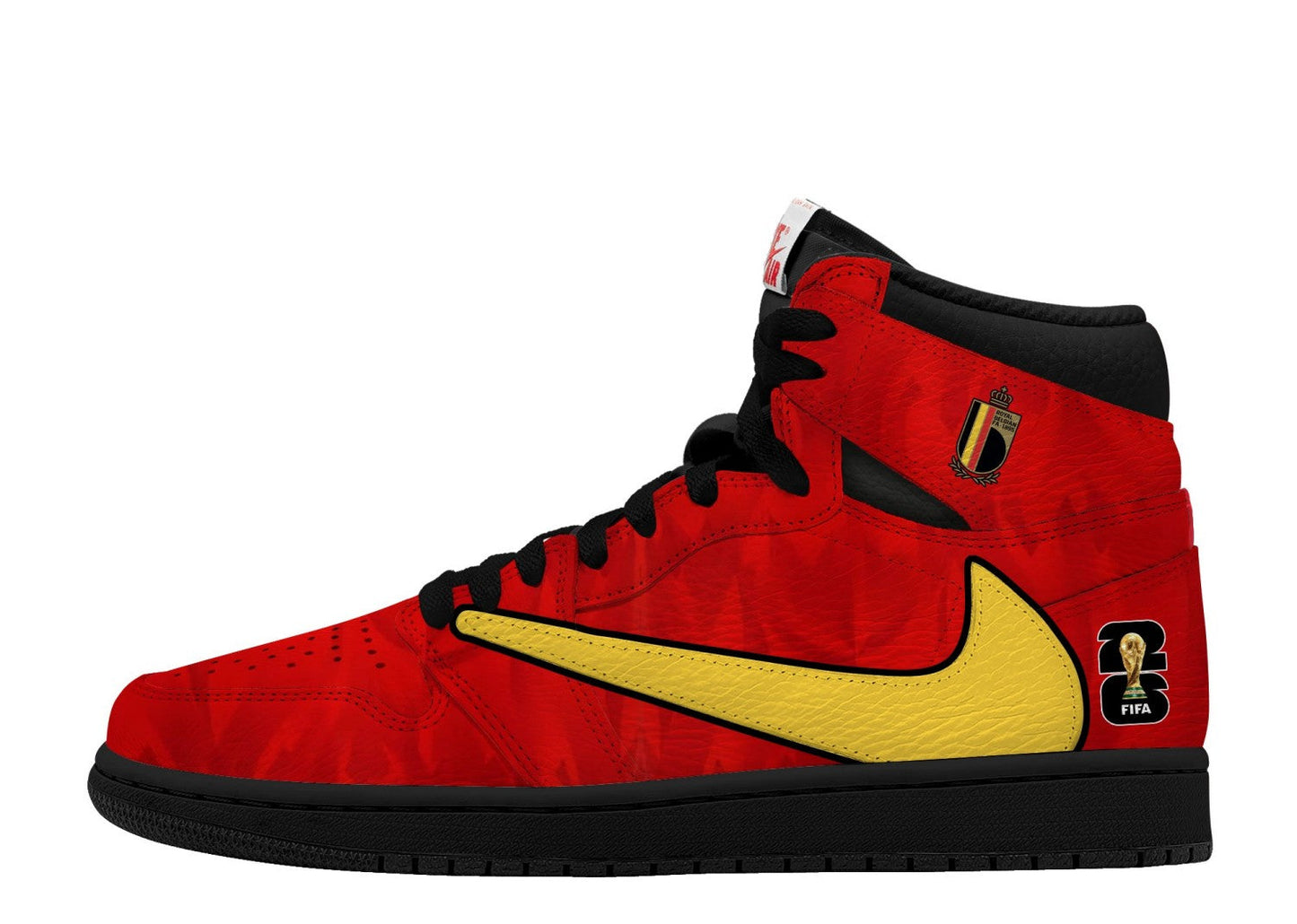 World Cup 2026 Belgium V.1 Custom TS High Sneakers