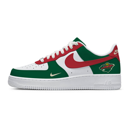 Minnesota Hockey V.1 Custom Air-Style Sneakers