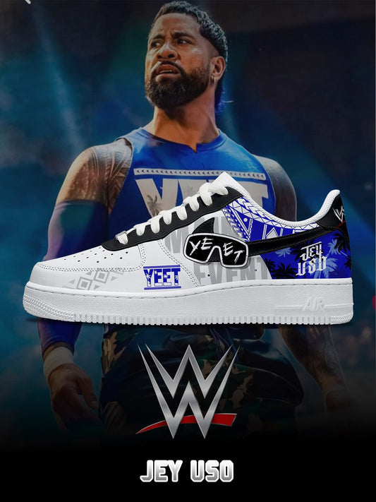 Jey Uso V.1 Custom Air-Style Sneakers
