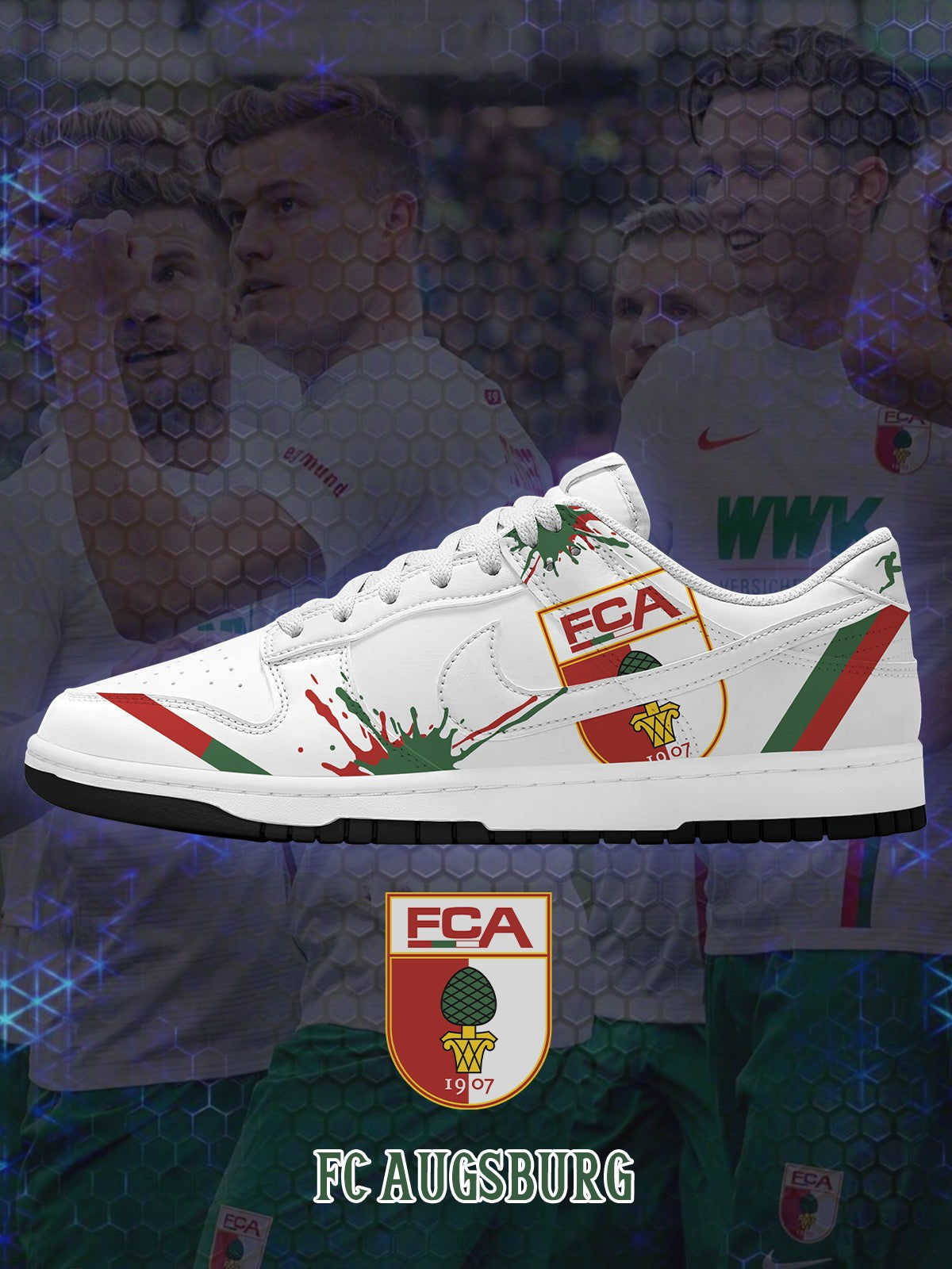 Augsburg V.1 Custom SB-Style Sneakers