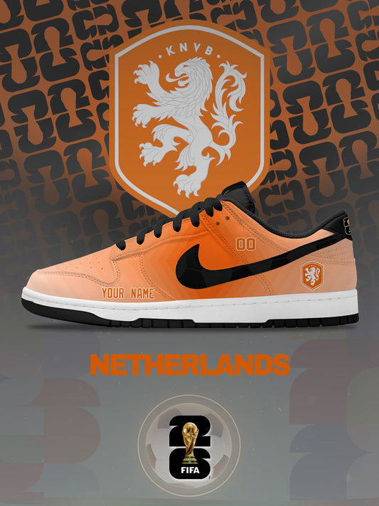 World Cup 2026 Netherlands V.1 Custom SB-Style Sneakers
