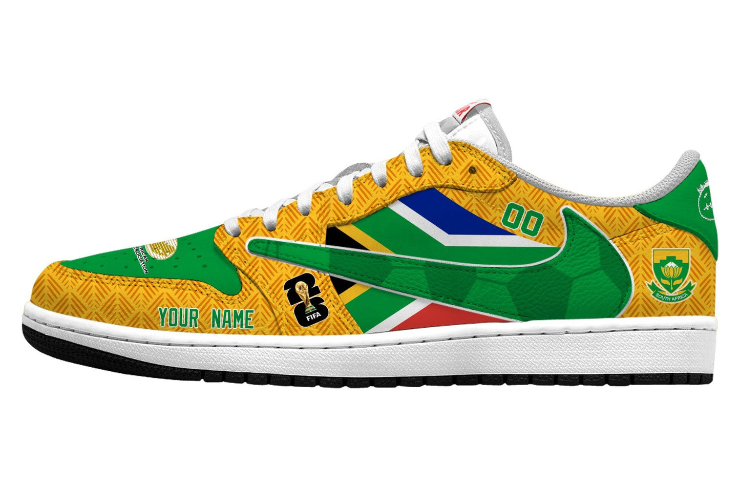 World Cup 2026 South Africa V.1 Custom TS Low Sneakers