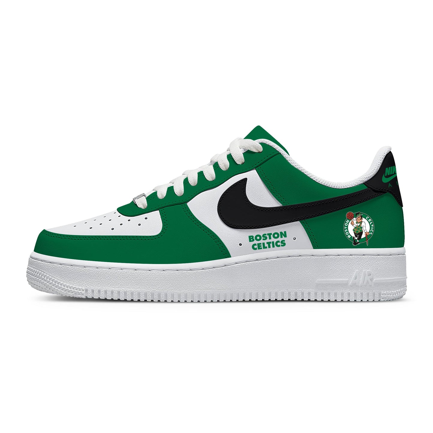 Boston Basketball Custom Air-Style Sneakers