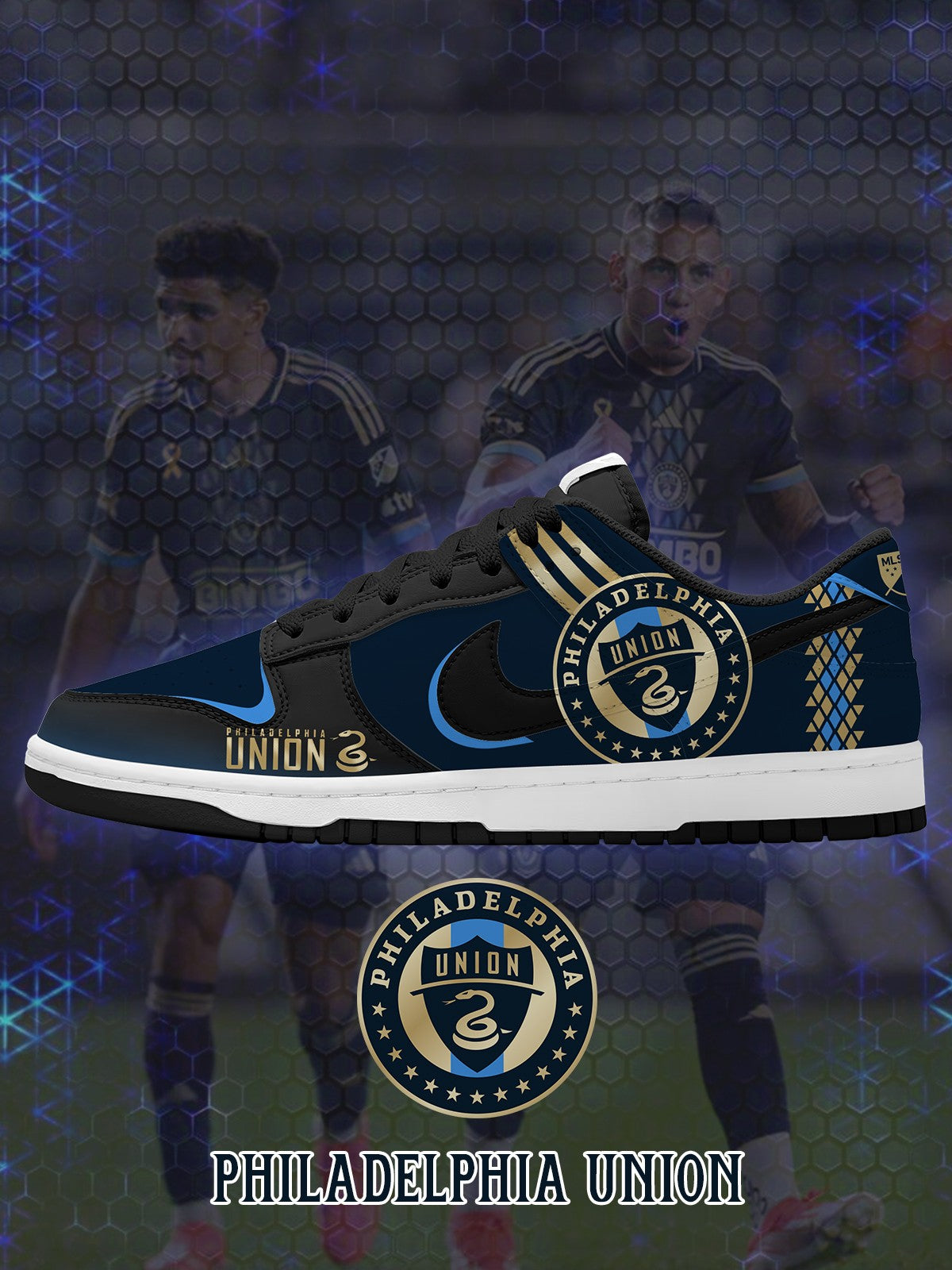 Philadelphia V.1 Custom SB-Style Sneakers