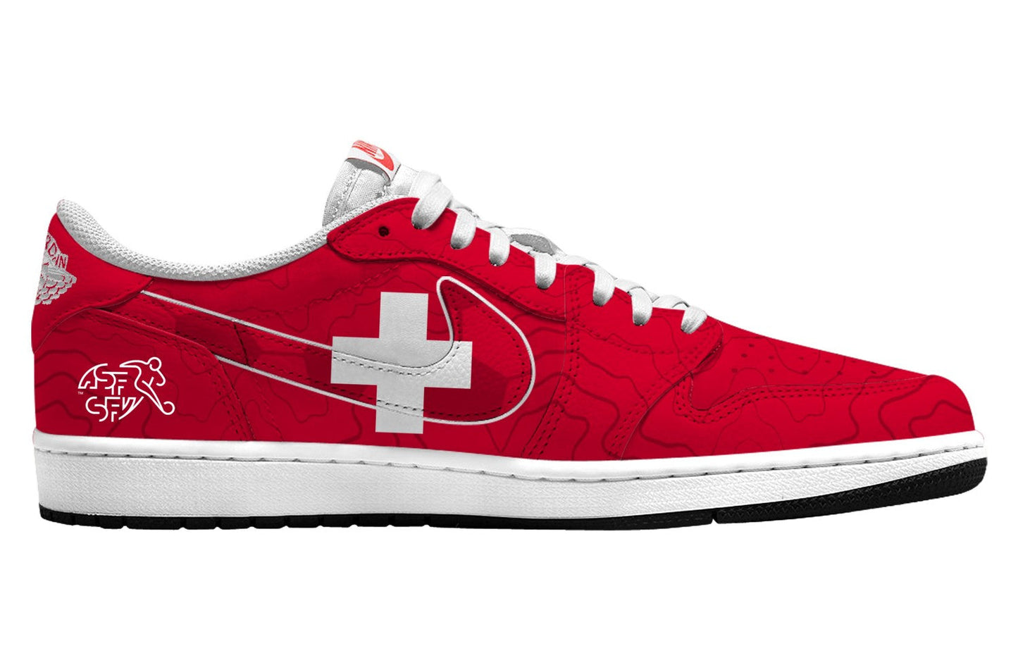 World Cup 2026 Switzerland V.1 Custom TS Low Sneakers