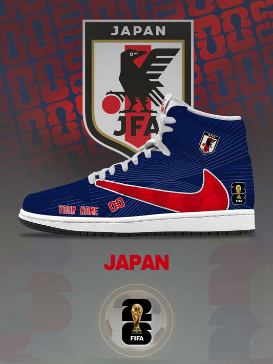 World Cup 2026 Japan V.1 Custom TS High Sneakers