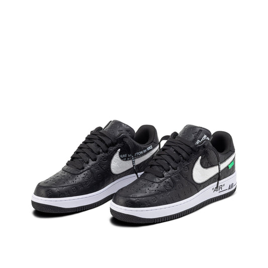 Louis Vuitton and Nike Air Force 1 Friends and Family Black