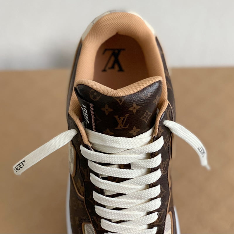 Louis Vuitton Nike Air Force 1 Monogram Brown