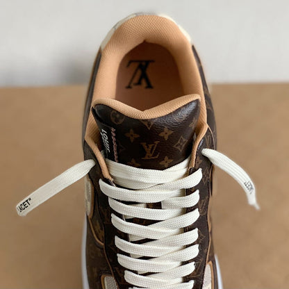 Louis Vuitton Nike Air Force 1 Monogram Brown