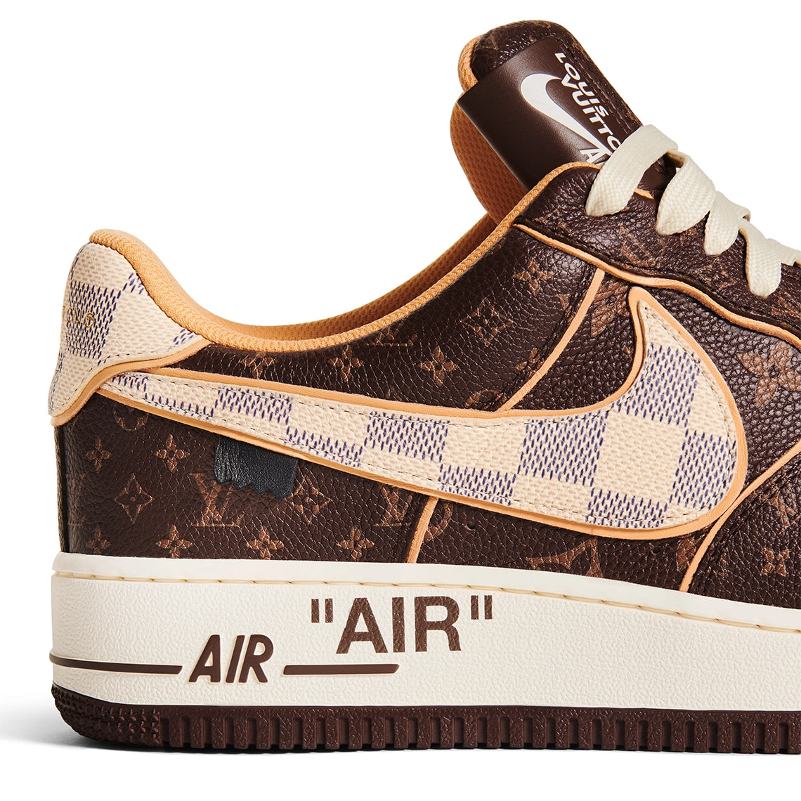 Louis Vuitton Nike Air Force 1 Monogram Brown