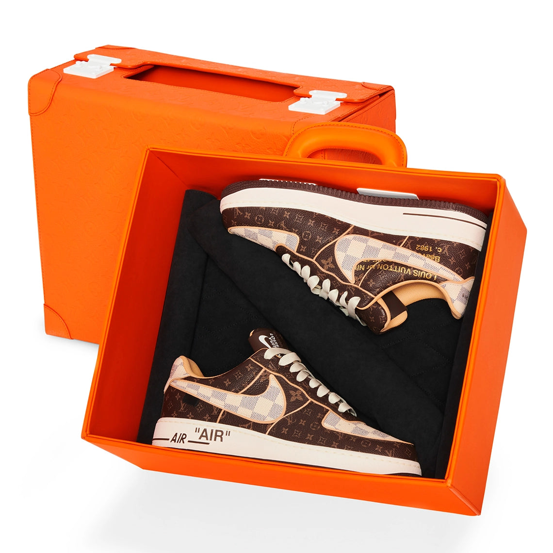 Louis Vuitton Nike Air Force 1 Monogram Brown