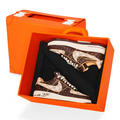 Louis Vuitton Nike Air Force 1 Monogram Brown