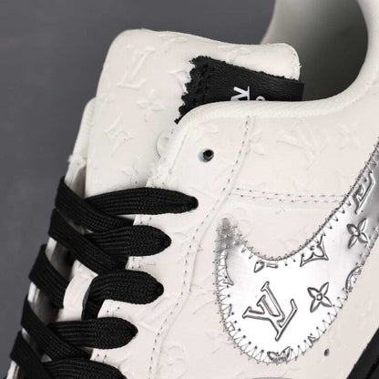 Louis Vuitton x Nike Air Force 1 Low White and Black
