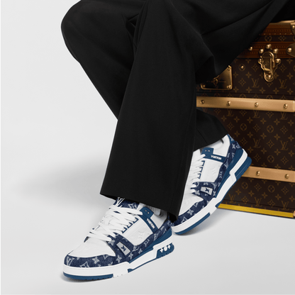 LV Trainer Sneaker Monogram Denim