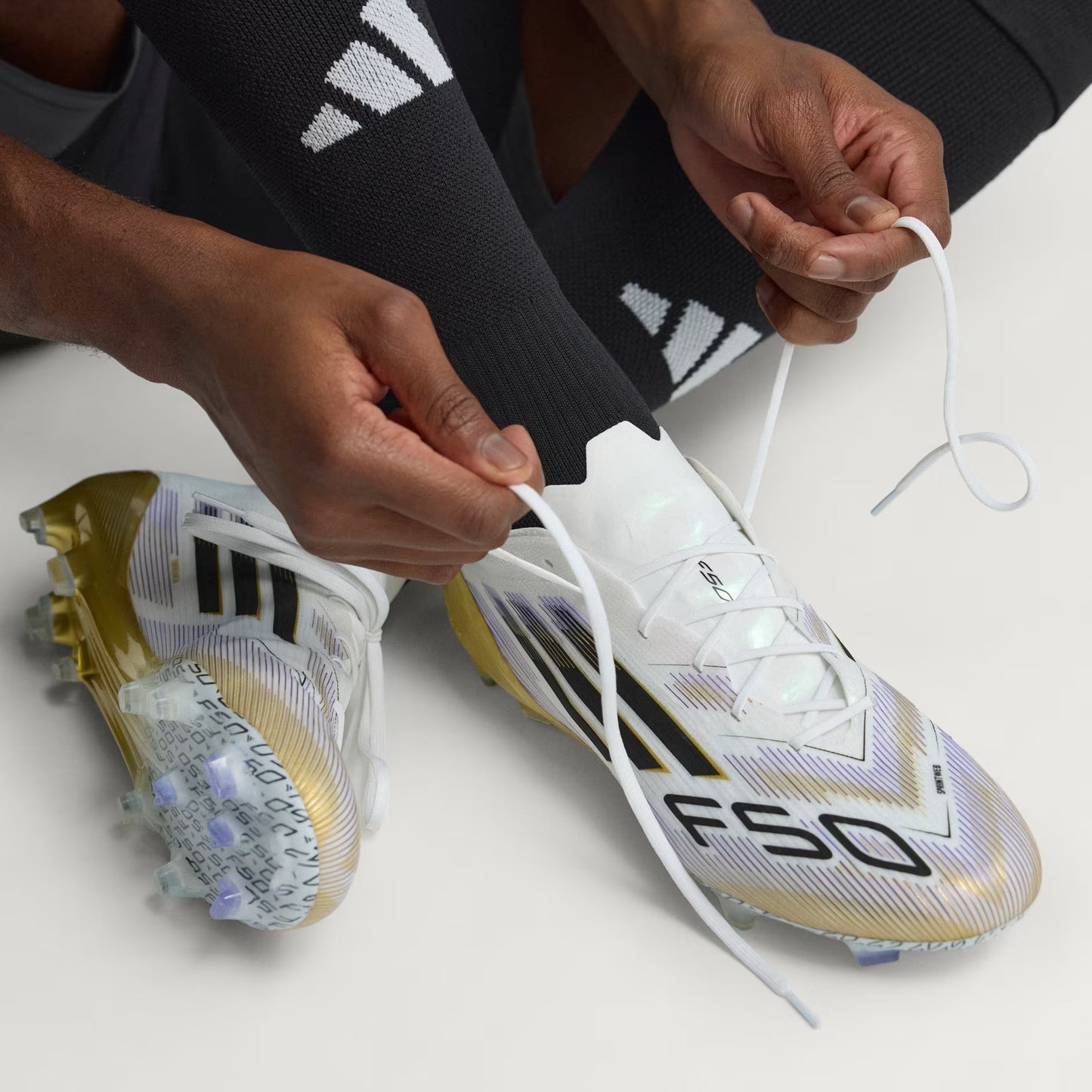 F50 Elite Firm Ground Boots Gold