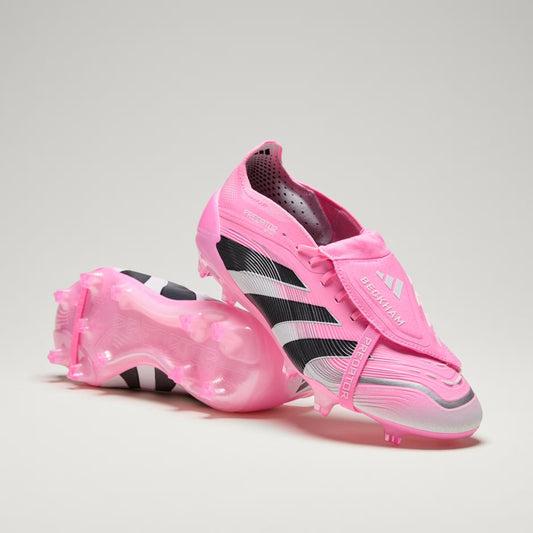 PREDATOR ELITE Fold-Over Tongue Firm Ground Football Boots Beckham Pink