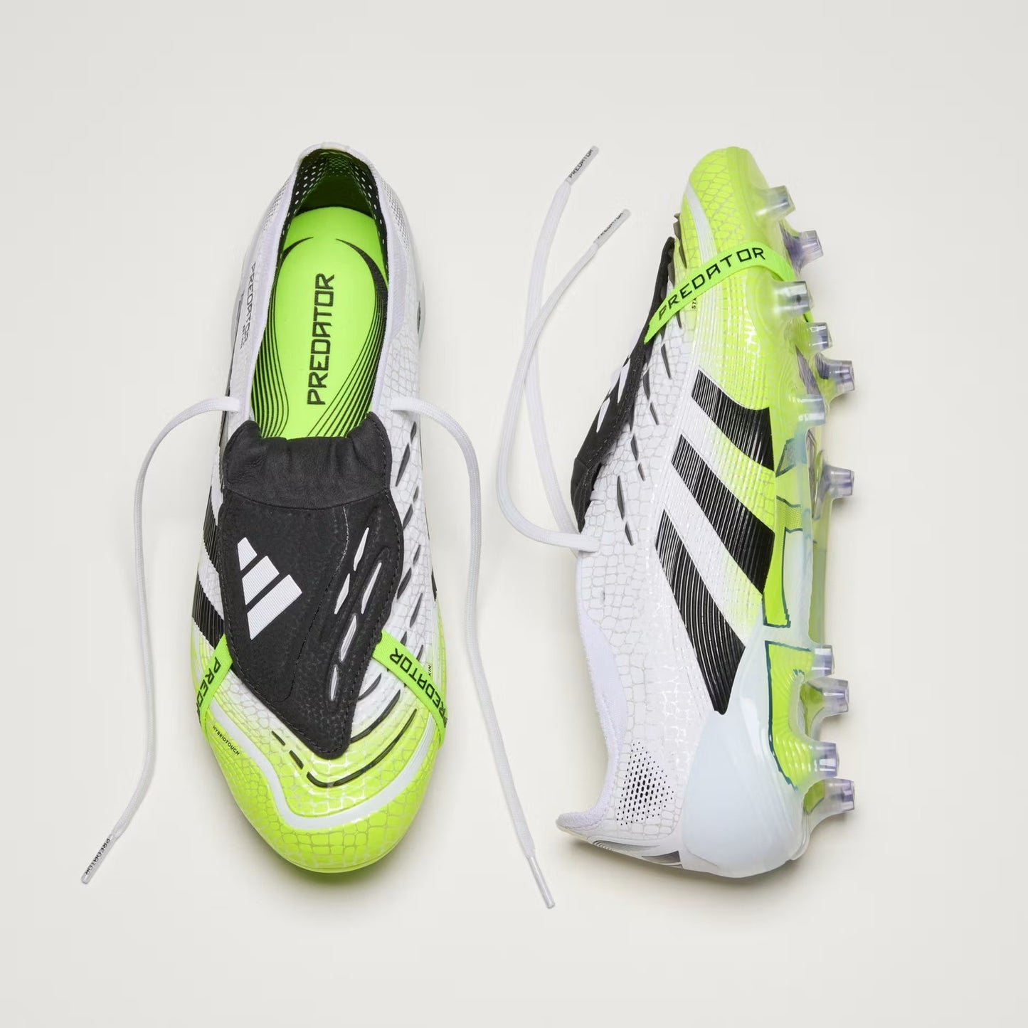 PREDATOR ELITE Fold-Over Tongue Firm Ground Football Boots Beckham Lemon