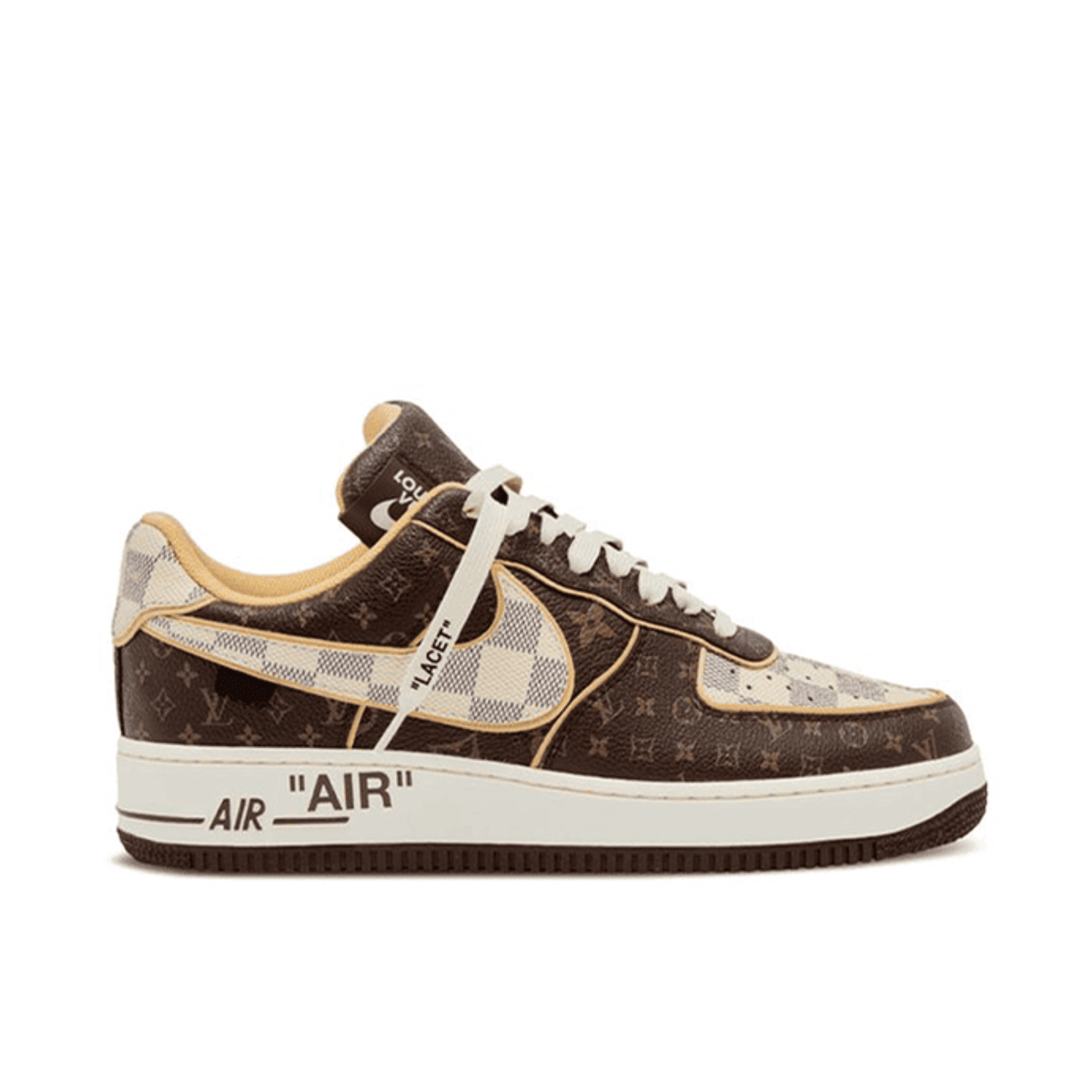 Louis Vuitton Nike Air Force 1 Monogram Brown