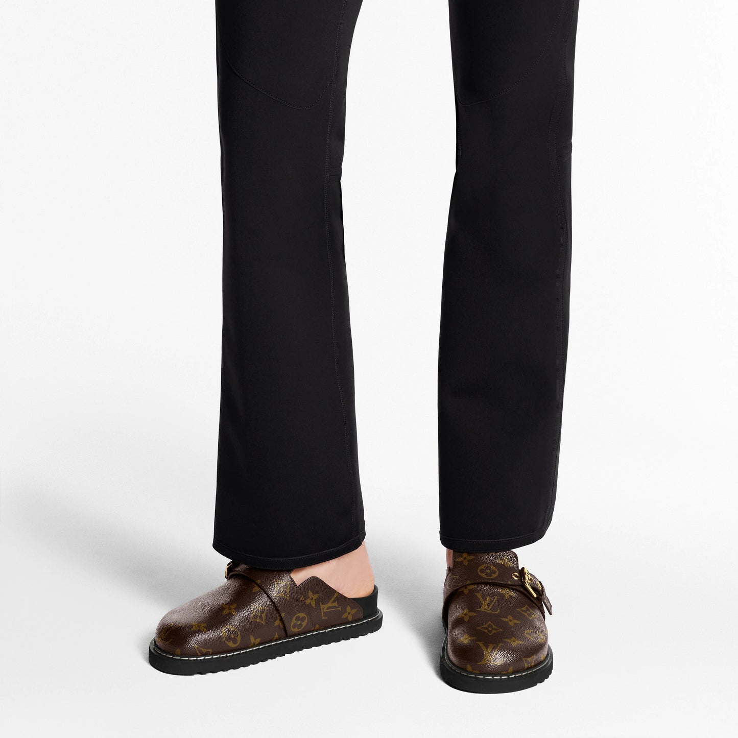LV Cosy Flat Comfort Clog Ski Capsule Black
