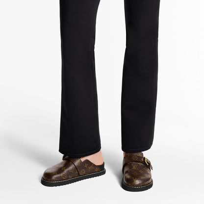 LV Cosy Flat Comfort Clog Ski Capsule Black