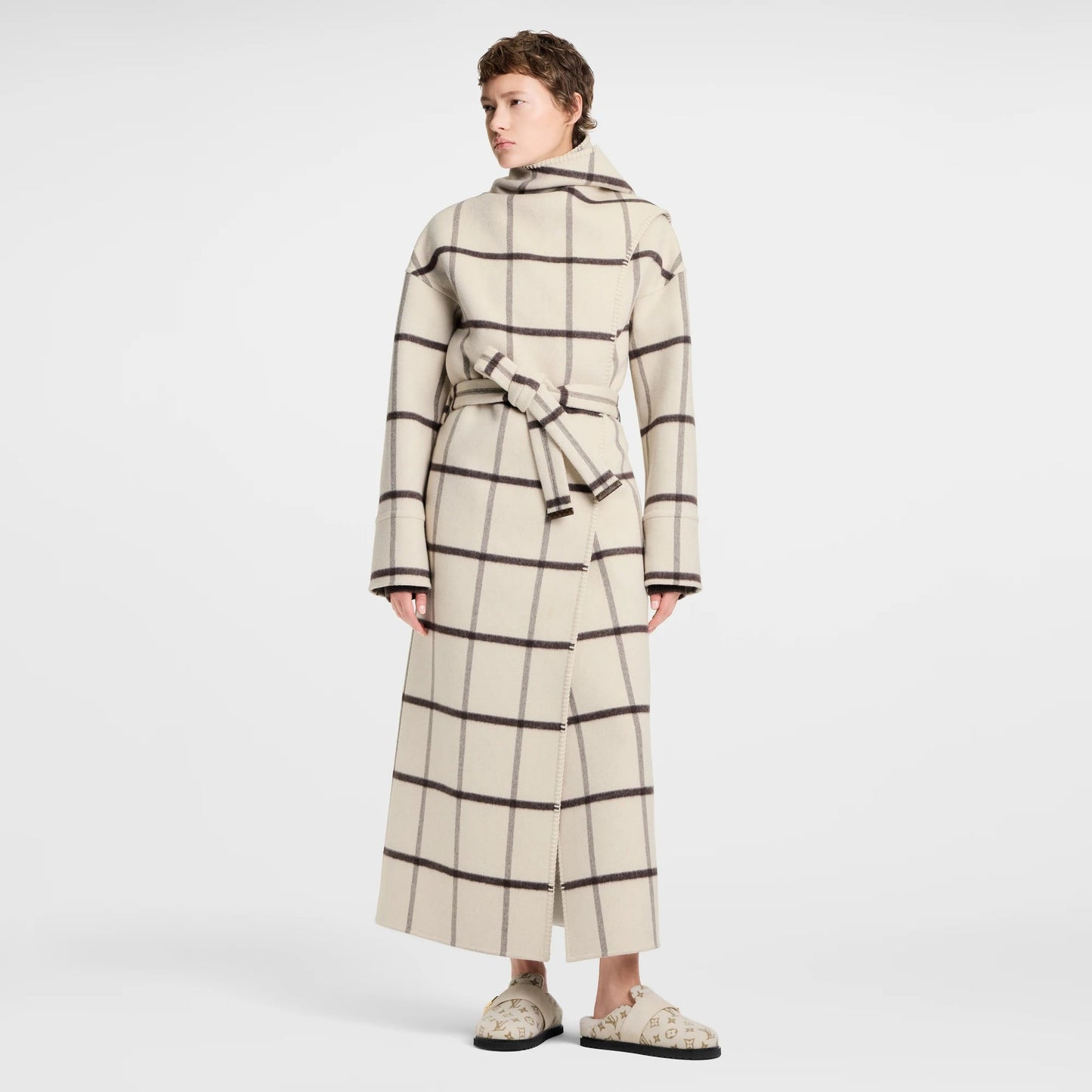 LV Cosy Flat Comfort Closed Mule Beige