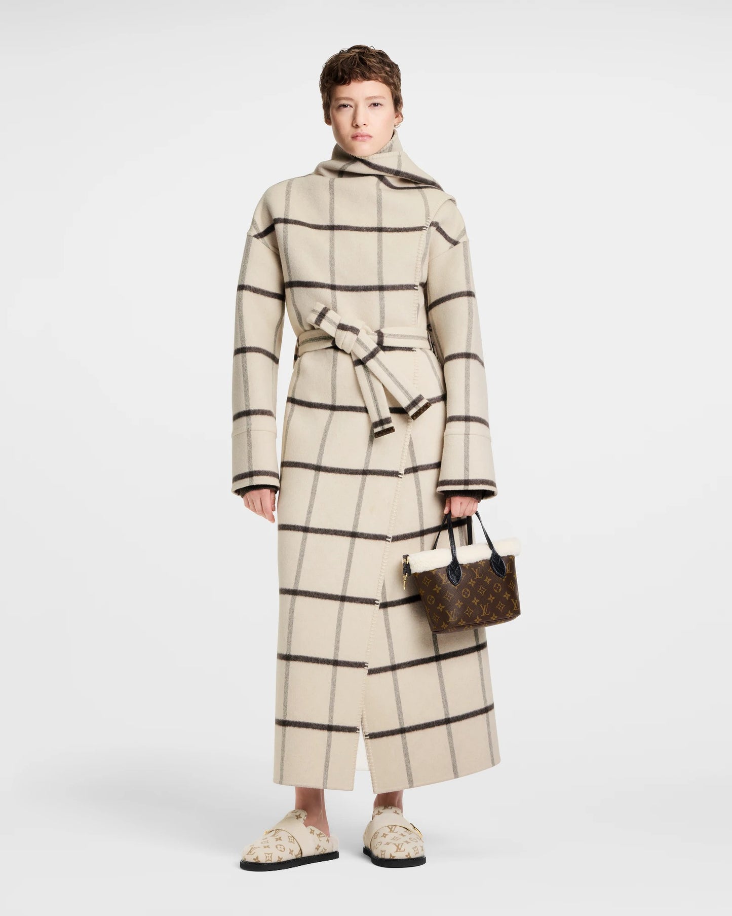 LV Cosy Flat Comfort Closed Mule Beige