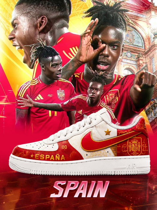 World Cup 2026 SPAIN AF1 Custom Sneakers