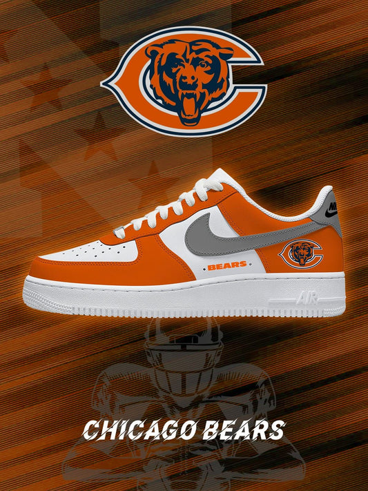 Chicago Football Custom Air-Style Sneakers