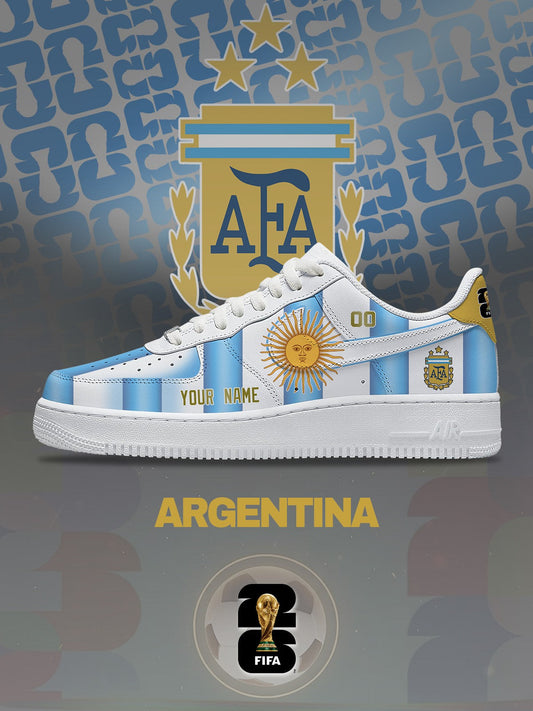 World Cup 2026 Argentina V.1 Custom Air-Style Sneakers